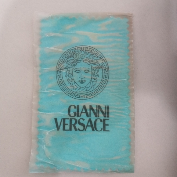 Gianni Versace Authentic Leather Unisex Tri-Fold Wallet in Black Portagfolio - Picture 11 of 12